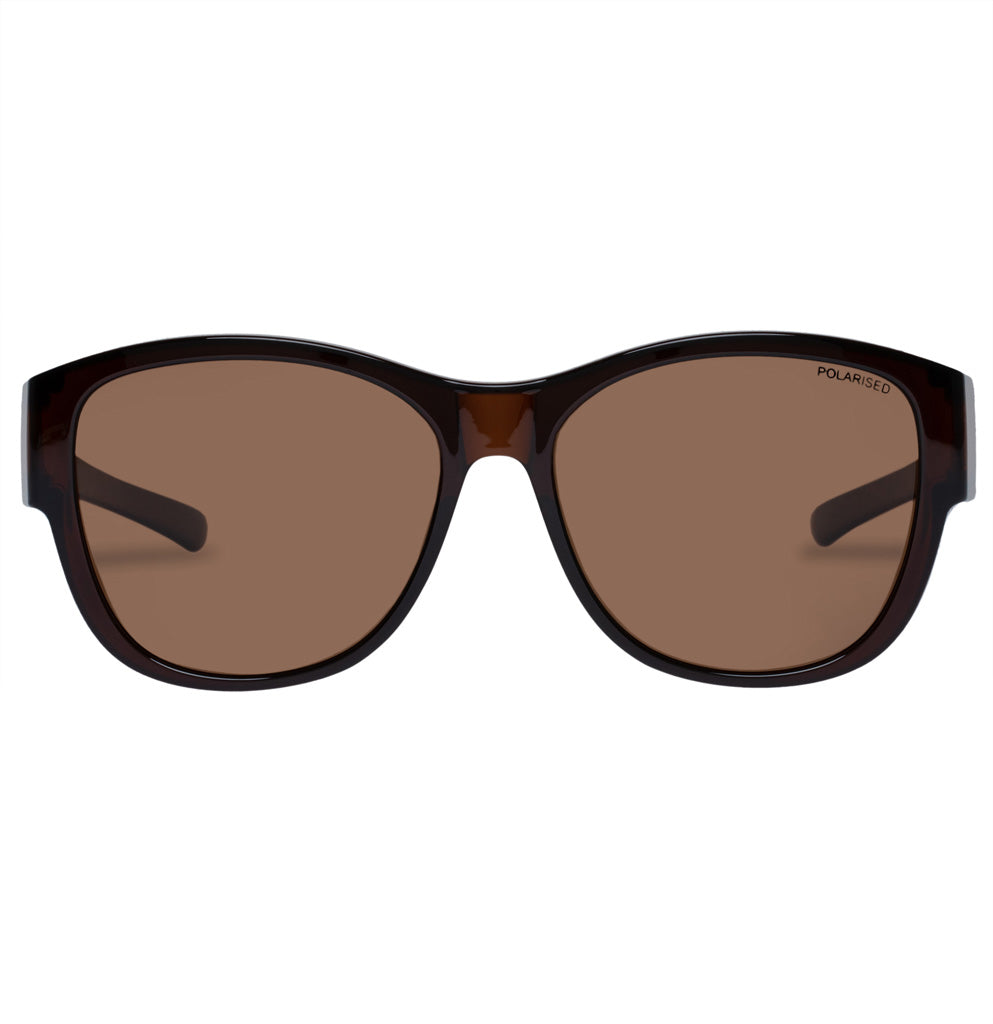 Samaria Fitover Sunglasses - Brown Leopard