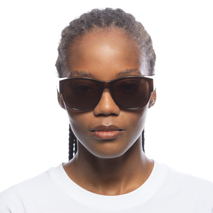 Samaria Fitover Sunglasses - Brown Leopard