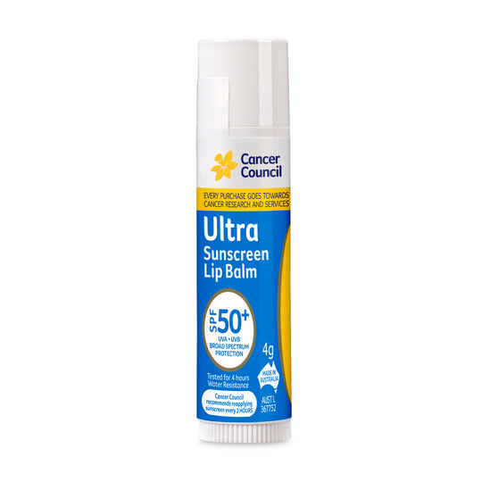 Ultra Lip Balm SPF50+ 4g Cancer Council Shop