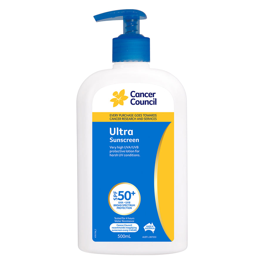 Ultra Sunscreen SPF50+ 500ml