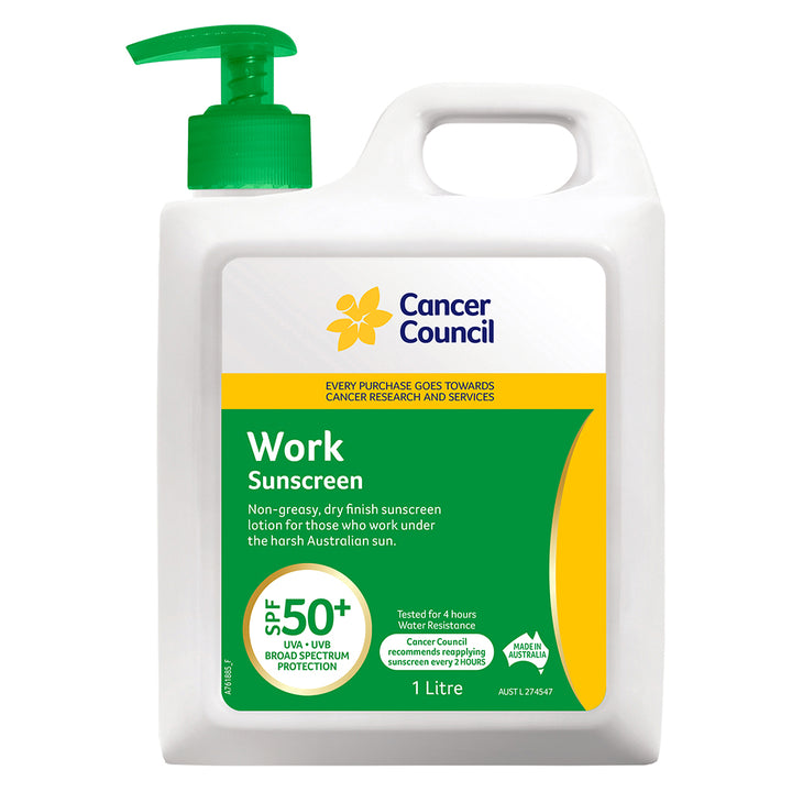 Work Sunscreen SPF50+ 1L