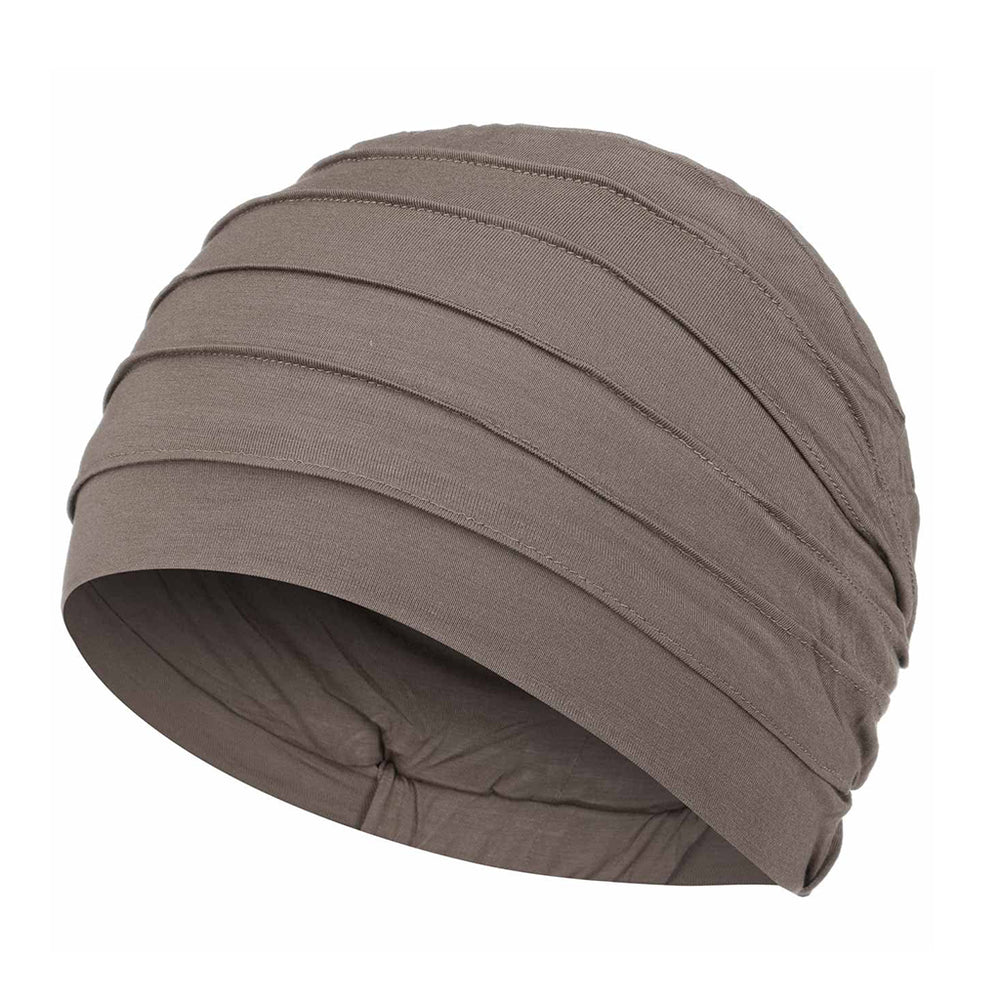 Christine Yoga Turban in Taupe